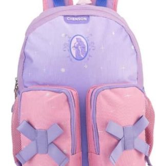 MOCHILA ESCOLAR INFANTIL MORADO PRINCESAS
