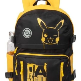 MOCHILA ESCOLAR INFANTIL NEGRO POKEMON
