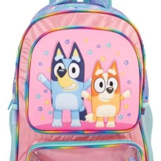 MOCHILA ESCOLAR INFANTIL ROSA BLUEY