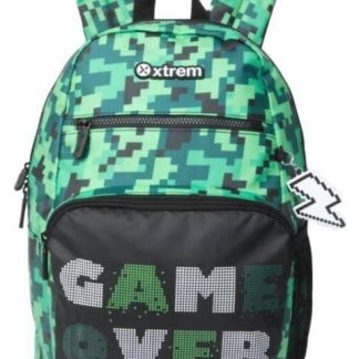 MOCHILA ESCOLAR INFANTIL VERDE XTREME