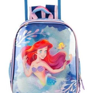 MOCHILA LA SIRENITA AZUL PRINCESAS