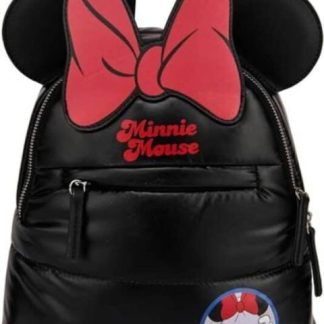 MOCHILA MORRAL MALETA BACKPACK MINNIE IN10 NEGRO MINNIE