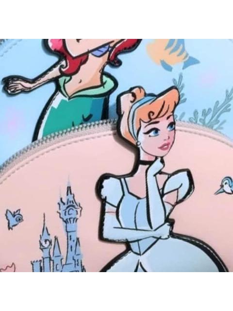 MOCHILA MORRAL MALETA BACKPACK PRINCESAS PRI2 MULTICOLOR PRINCESAS - Image 5