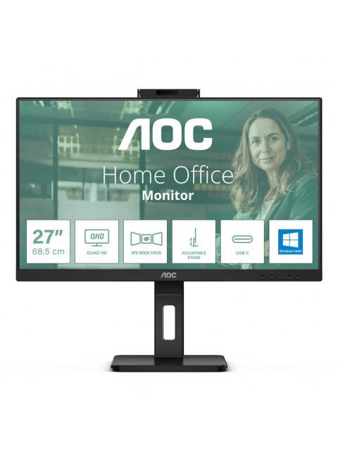 MONITOR AOC Q27P3CW LED 27 2560X1440 QUAD HD 75HZ HDMI-DISPLAYPORT BOCINAS INTEGRADAS NEGRO