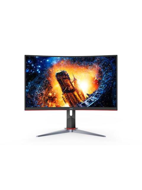 MONITOR GAMER CURVO AOC C24G2 IPS 23.6 1920X1080 FULL HD FREESYNC 165HZ HDMI-DISPLAYPORT NEGRO - Image 3