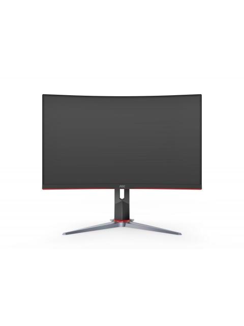 MONITOR GAMER CURVO AOC CQ32G2S LED 32 ULTRAWIDE FULL HD FREESYNC 165HZ HDMI NEGRO-ROJO