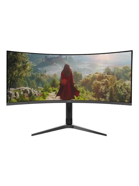 MONITOR GAMER CURVO NACEB R1500 LED 34 3440X1440 ULTRA WIDE QUAD HD G-SYNC-FREESYNC 165HZ HDMI-DISPLAYPORT GRIS