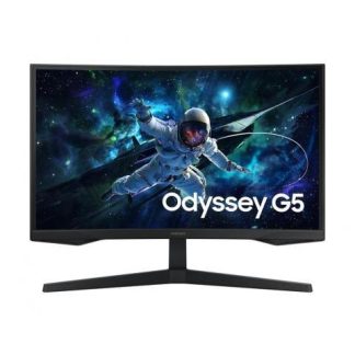 MONITOR GAMER CURVO SAMSUNG ODYSSEY G5 G55C LED 27 2560X1440 QUAD HD FREESYNC 165HZ HDMI-DISPLAYPORT NEGRO
