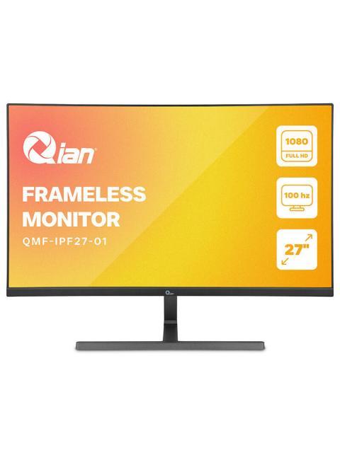 MONITOR GAMER QIAN QMF-IPF27-01 LED 27 1920X1080 FULL HD 100HZ HDMI NEGRO