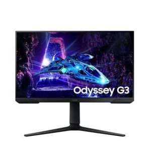 MONITOR GAMER SAMSUNG ODYSSEY LCD 24 1920X1080 FULL HD FREESYNC 180HZ HDMI-DISPLAYPORT NEGRO