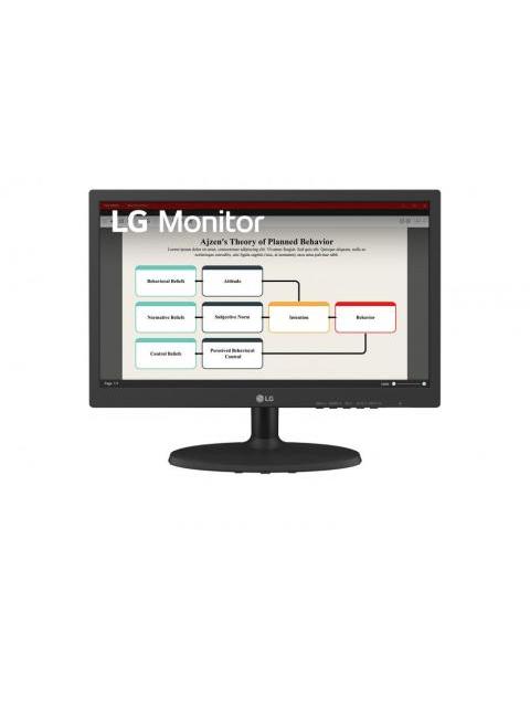 MONITOR LG 19BA300-B LED 18.5 1366X768 HD 60HZ HDMI-DISPLAYPORT NEGRO