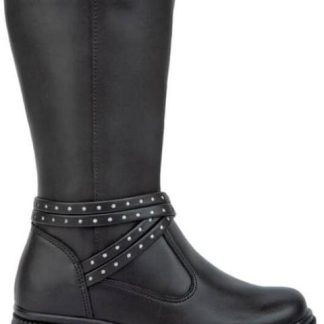 MONTAR BOTA LARGA NEGRO YU YIN