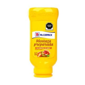 MOSTAZA PREPARADA MCCORMICK SQUEEZE 220 G