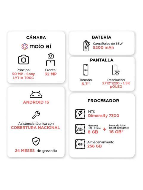 MOTOROLA EDGE 60 FUSION 256GB + 8GB RAM - Image 6