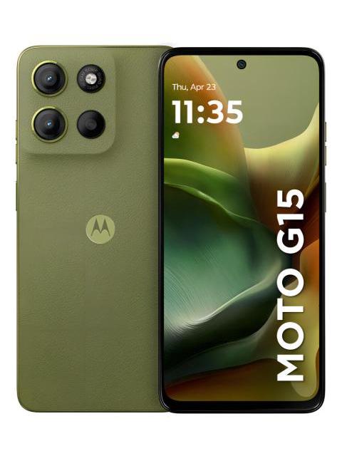 MOTOROLA MOTO G15 256GB 4GB RAM VERDE
