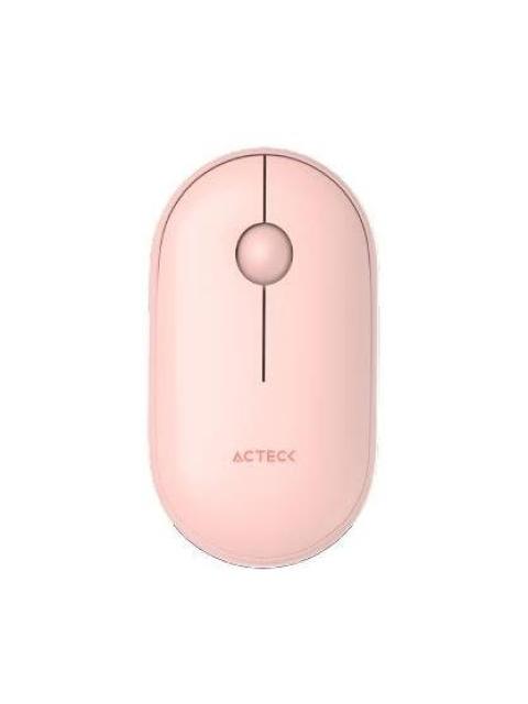 MOUSE ACTECK OPTICO OPTIMIZE EDGE MI460 INALAMBRICO USB-A 1600DPI ROSA