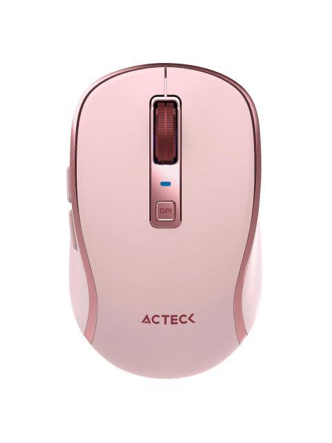 MOUSE ACTECK OPTIMIZE TRIP PRO MI580 INALAMBRICO OPTICO 1.600DPI RF INALAMBRICO-BLUETOOTH ROSA