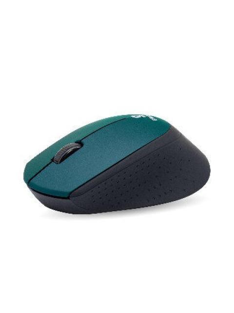 MOUSE ERGONOMICO BROBOTIX OPTICO 6000779 INALAMBRICO USB 1000DPI VERDE-NEGRO