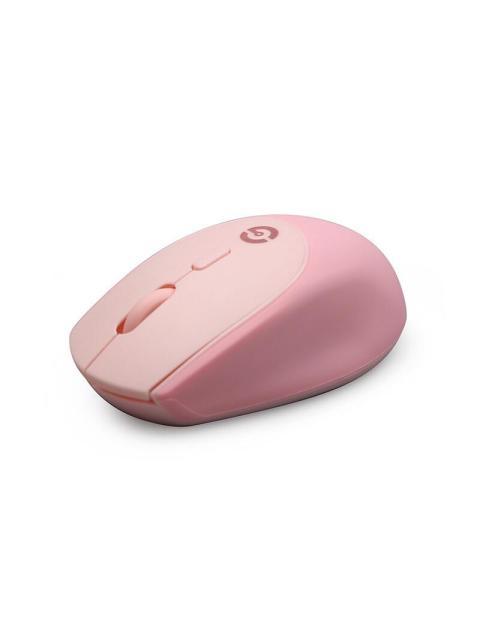 MOUSE ERGONOMICO GETTTECH GAC-24404 INALAMBRICO OPTICO 1.600DPI RF INALAMBRICO ROSA