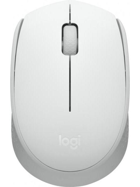 MOUSE ERGONOMICO LOGITECH M170 INALAMBRICO OPTICO 1.000DPI RF INALAMBRICO BLANCO