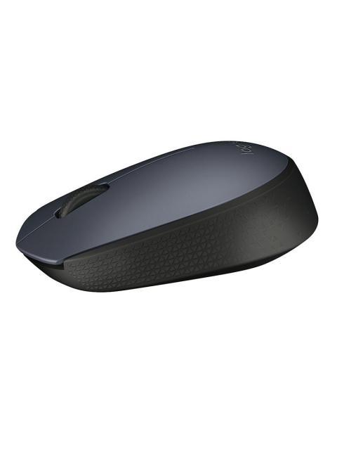 MOUSE ERGONOMICO LOGITECH OPTICO M170 INALAMBRICO USB 1000DPI NEGRO-GRIS