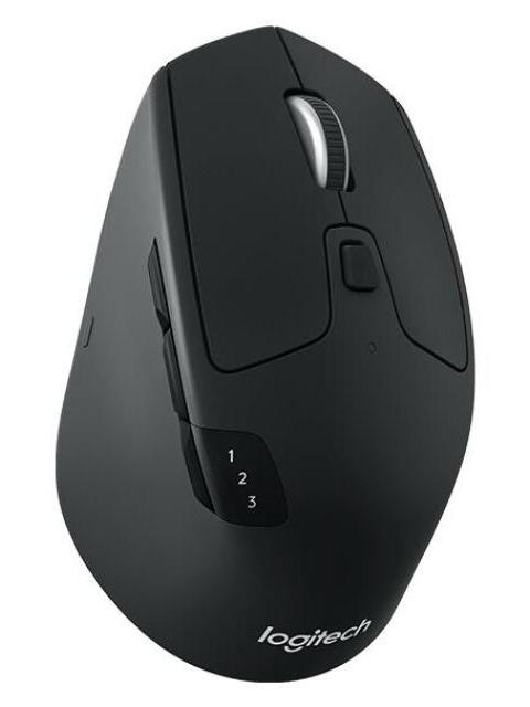 MOUSE ERGONOMICO LOGITECH OPTICO M720 TRIATHLON BLUETOOTH USB 1000DPI NEGRO