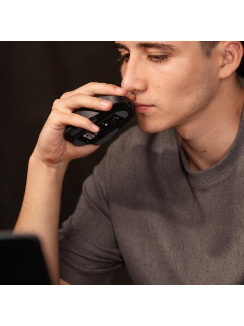 MOUSE ERGONOMICO PERFECT CHOICE MIND INALAMBRICO OPTICO 4.000DPI RF INALAMBRICO-BLUETOOTH NEGRO - Image 6