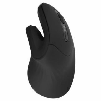 MOUSE ERGONOMICO PERFECT CHOICE OPTICO SNOUSE INALAMBRICO USB 3200DPI NEGRO
