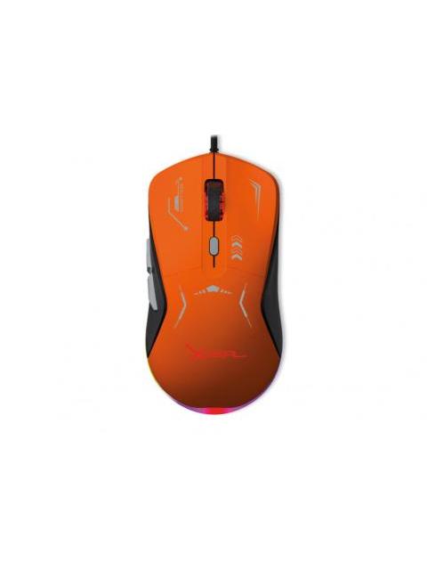 MOUSE GAMER ERGONOMICO STYLOS XZEAL XZ-401 ALAMBRICO OPTICO 7.200DPI USB-A MULTICOLOR