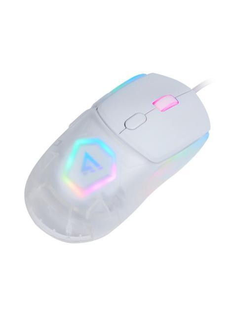 MOUSE GAMER GAME FACTOR OPTICO MOG530 ALAMBRICO USB 12.000DPI BLANCO