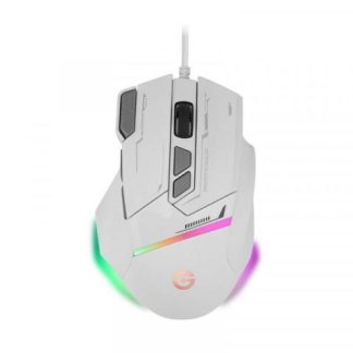 MOUSE GAMER GETTTECH GPM-RGBWR-G1-WH ALAMBRICO USB 7200DPI BLANCO