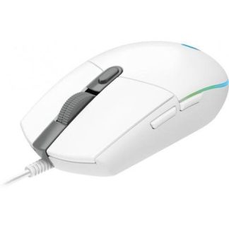MOUSE GAMER LOGITECH OPTICO G203 LIGHTSYNC ALAMBRICO USB 8000DPI BLANCO