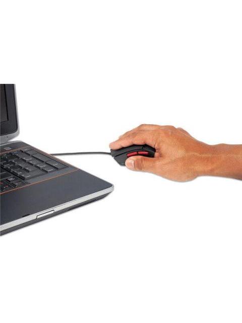 MOUSE GAMER MANHATTAN OPTICO 176071 ALAMBRICO USB-A 2400DPI NEGRO - Image 6