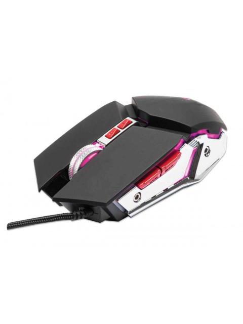 MOUSE GAMER MANHATTAN OPTICO ALAMBRICO USB 3200DPI NEGRO-PLATA - Image 5