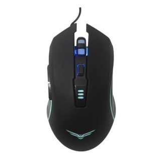 MOUSE GAMER NACEB OPTICO HORUS ALAMBRICO USB 3200DPI NEGRO