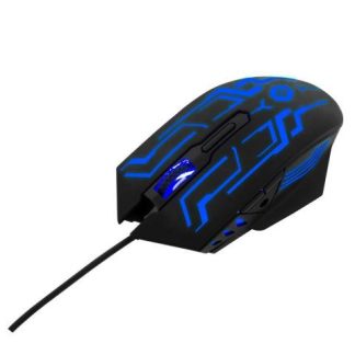 MOUSE GAMER VORTRED OPTICO LEGACY ALAMBRICO USB IZQUIERDO 3600DPI NEGRO