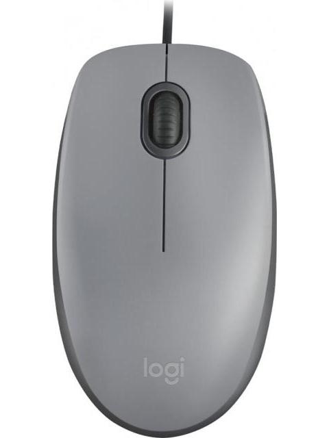 MOUSE LOGITECH OPTICO M110 SILENT ALAMBRICO USB A 1000DPI GRIS