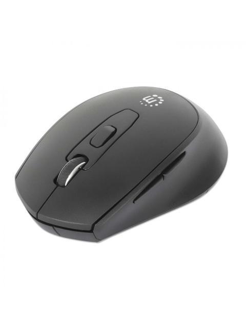MOUSE MANHATTAN OPTICO 190343 INALAMBRICO RF INALAMBRICO 1600 DPI NEGRO