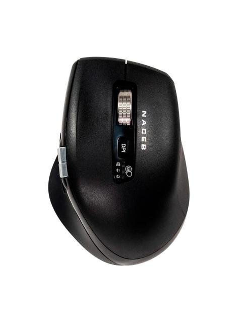 MOUSE NACEB INFINITY CONFORT CS1 INALAMBRICO OPTICO 3.200DPI USB-A NEGRO