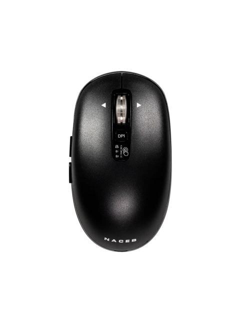 MOUSE NACEB INFINITY ELEMENTAL LS1 INALAMBRICO OPTICO 3.200DPI BLUETOOTH NEGRO