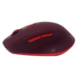 MOUSE NACEB OPTICO NA-0119 INALAMBRICO USB 1600DPI ROJO