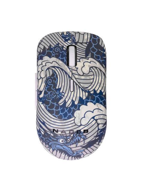 MOUSE NACEB NA-0138A INALAMBRICO OPTICO 16.000DPI RF INALAMBRICO AZUL