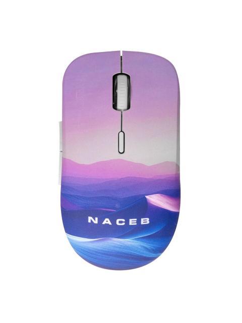 MOUSE NACEB NA-0138B INALAMBRICO OPTICO 1.600DPI RF INALAMBRICO MULTICOLOR