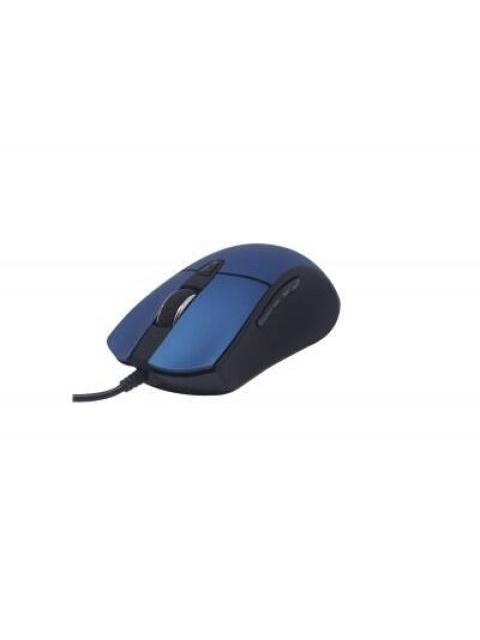 MOUSE NACEB TECHNOLOGY NA0115A AZUL 6 BOTONES ALAMBRICO OPTICO 800 2400 DPI