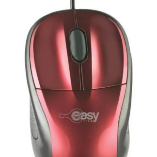MOUSE PERFECT CHOICE OPTICO EASY LINE 993315 ALAMBRICO USB 1000DPI ROJO