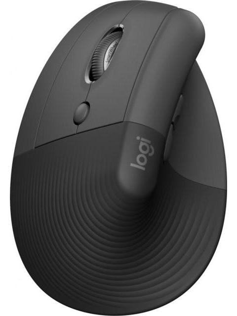 MOUSE VERTICAL ERGONOMICO LOGITECH OPTICO LIFT LEFT INALAMBRICO USB-A IZQUIERDO 1000DPI GRAFITO