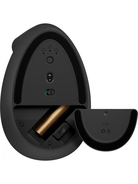 MOUSE VERTICAL ERGONOMICO LOGITECH OPTICO LIFT LEFT INALAMBRICO USB-A IZQUIERDO 1000DPI GRAFITO - Image 5