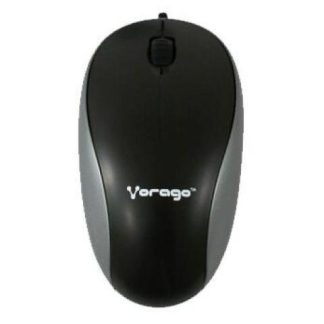 MOUSE VORAGO OPTICO MO-100 ALAMBRICO USB 1000DPI NEGRO