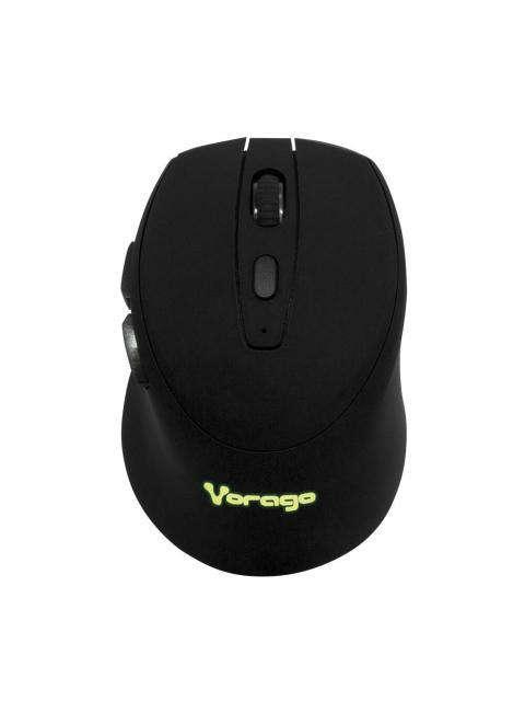 MOUSE VORAGO OPTICO MO-306 INALAMBRICO USB 2400DPI NEGRO