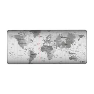 MOUSEPAD GAMER ACTECK VIBE FLOW WORLD MT494W 800MM X 350MM GROSOR 4MM